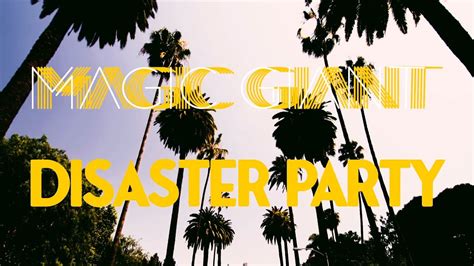 Prepare for an Unforgettable Night at the Magix Giant Disaster Party